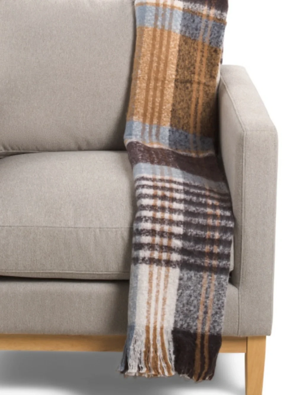 Brooks Brothers Cozy Plaid Throw